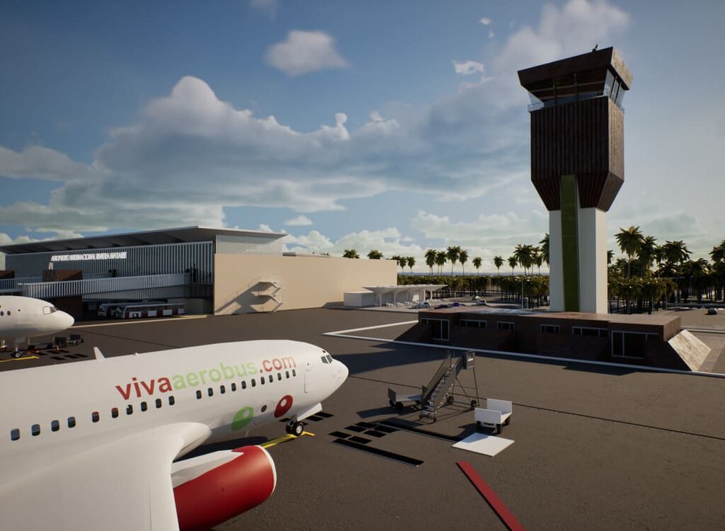 Aeropuerto, Tepic y Puerto Escondido Proyecto Cuasar